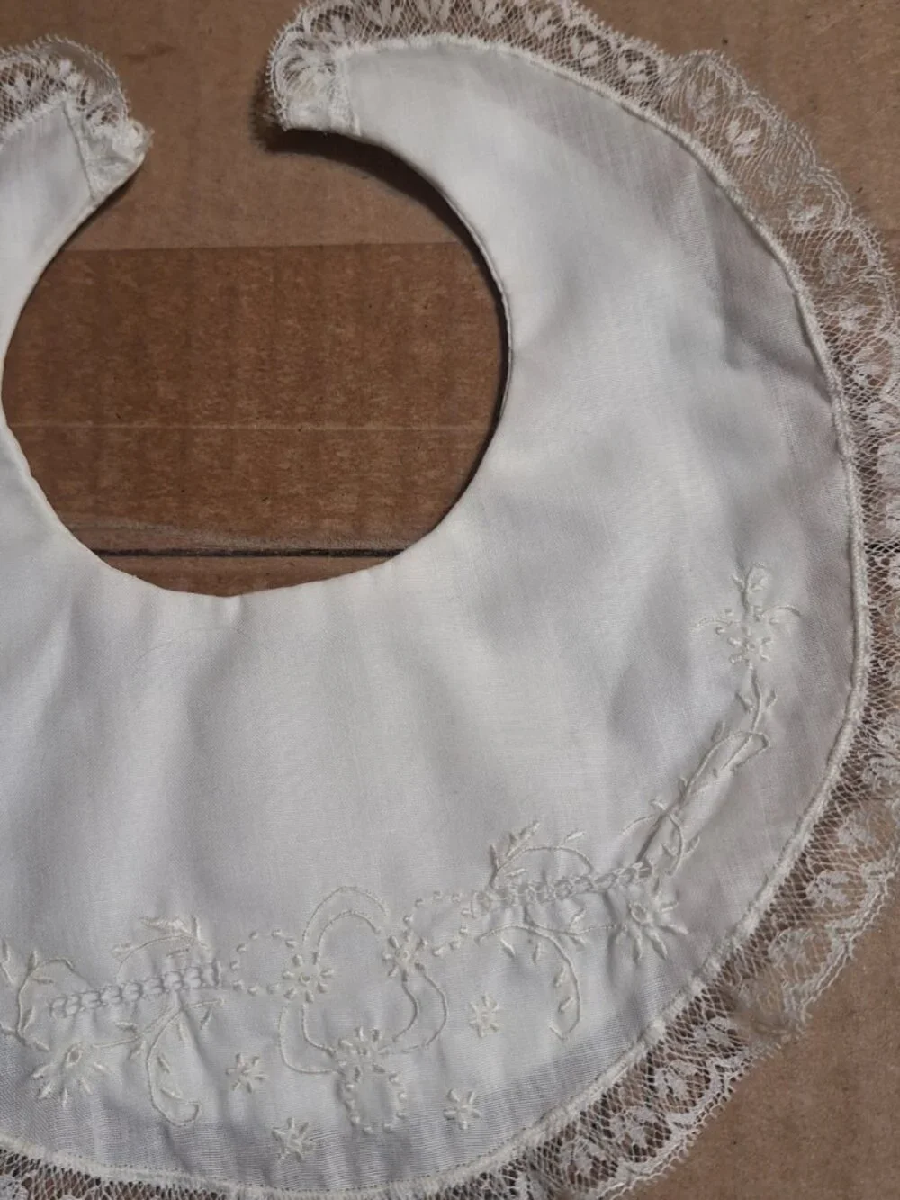 White bib